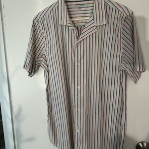 Amazon Essentials Multicolor Striped Button Down Shirt